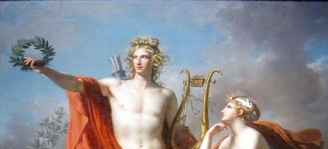 Istorija i etnologija.  Podaci.  Događaji.  Fikcija.  Apolon i njegove muze Mit o antičkoj Grčkoj Apolon muze