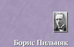 „Príbeh nezhasnutého mesiaca“ Boris Pilnyak O knihe „Príbeh nezhasnutého mesiaca“ Boris Pilnyak