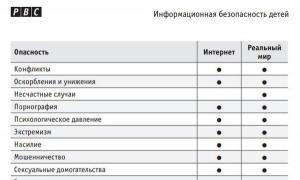 Informationssicherheit von Kindern und Jugendlichen Das Konzept der Informationssicherheit von Kindern