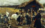 농민 혈통의 흥미로운 점: otkhodnichestvo otkhodnichestvo의 확산, 민간 노동의 우세